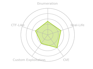 Radar chart for Interpreter